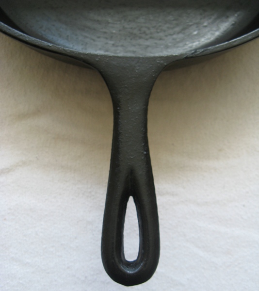 Top Skillet Handle View